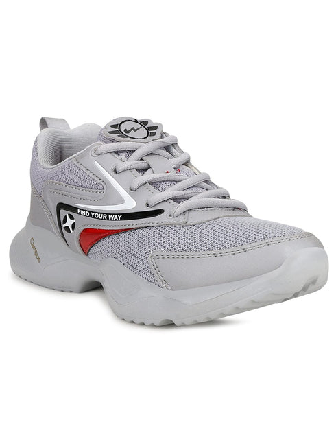 NINZA JR Grey Kid's Running Shoes